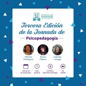 Tercera Edición de la Jornada de Psicopedagogía